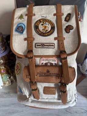 Loungefly Disney Parks 50th Anniversary Fort Wilderness Backpack